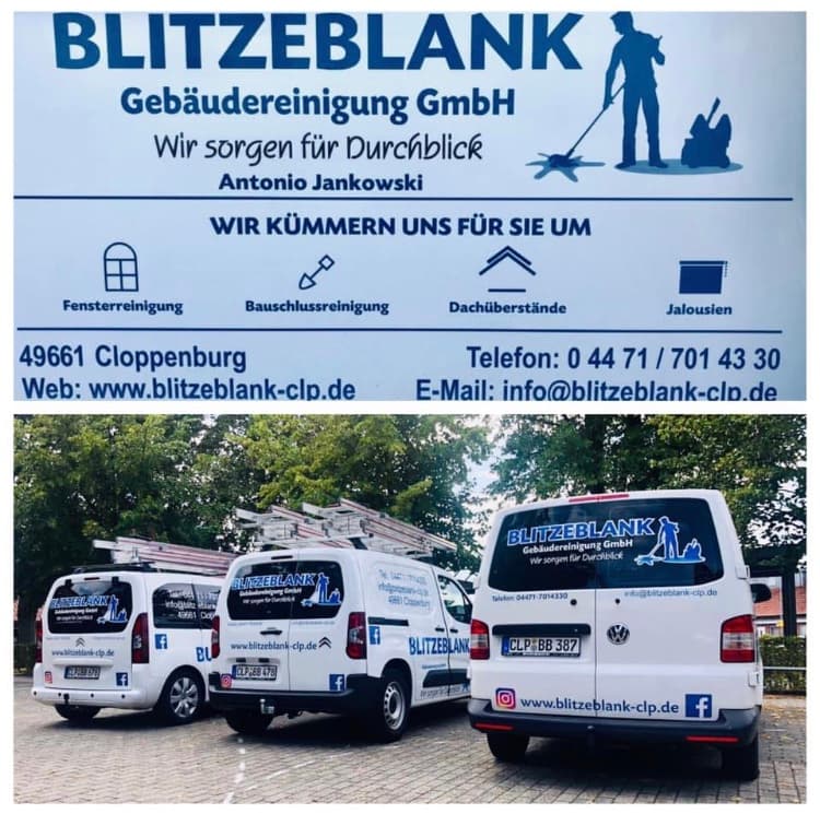 Blitzeblank Gebäudereinigung GmbH 49661 Cloppenburg